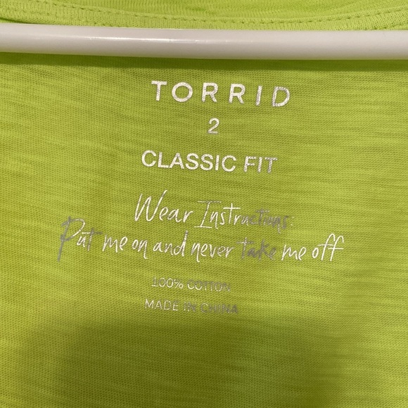 Torrid Classic Fit Tee - Picture 3 of 5